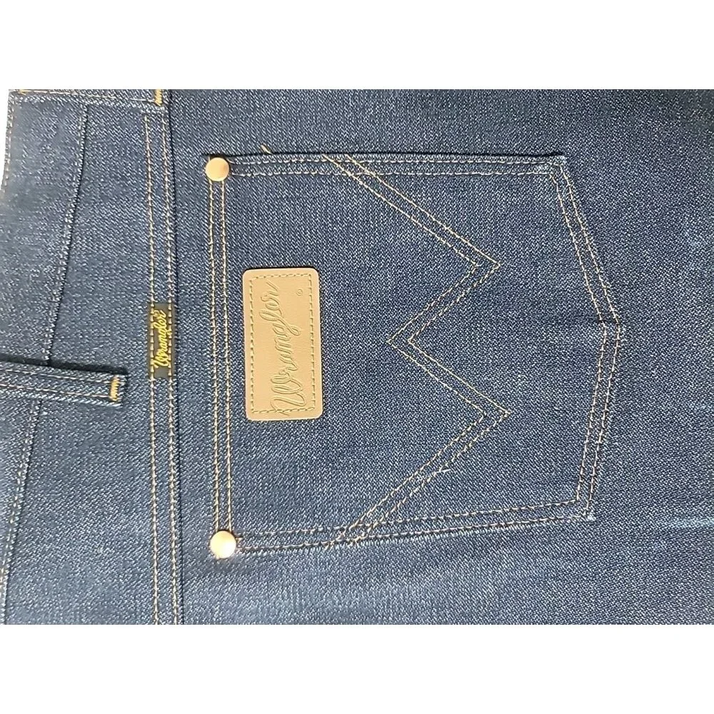 VTG Wrangler Mens Blue Jeans 13MWZ Cowboy Cut Original Fit - 46 X 34 Big & TALL - Picture 2 of 7